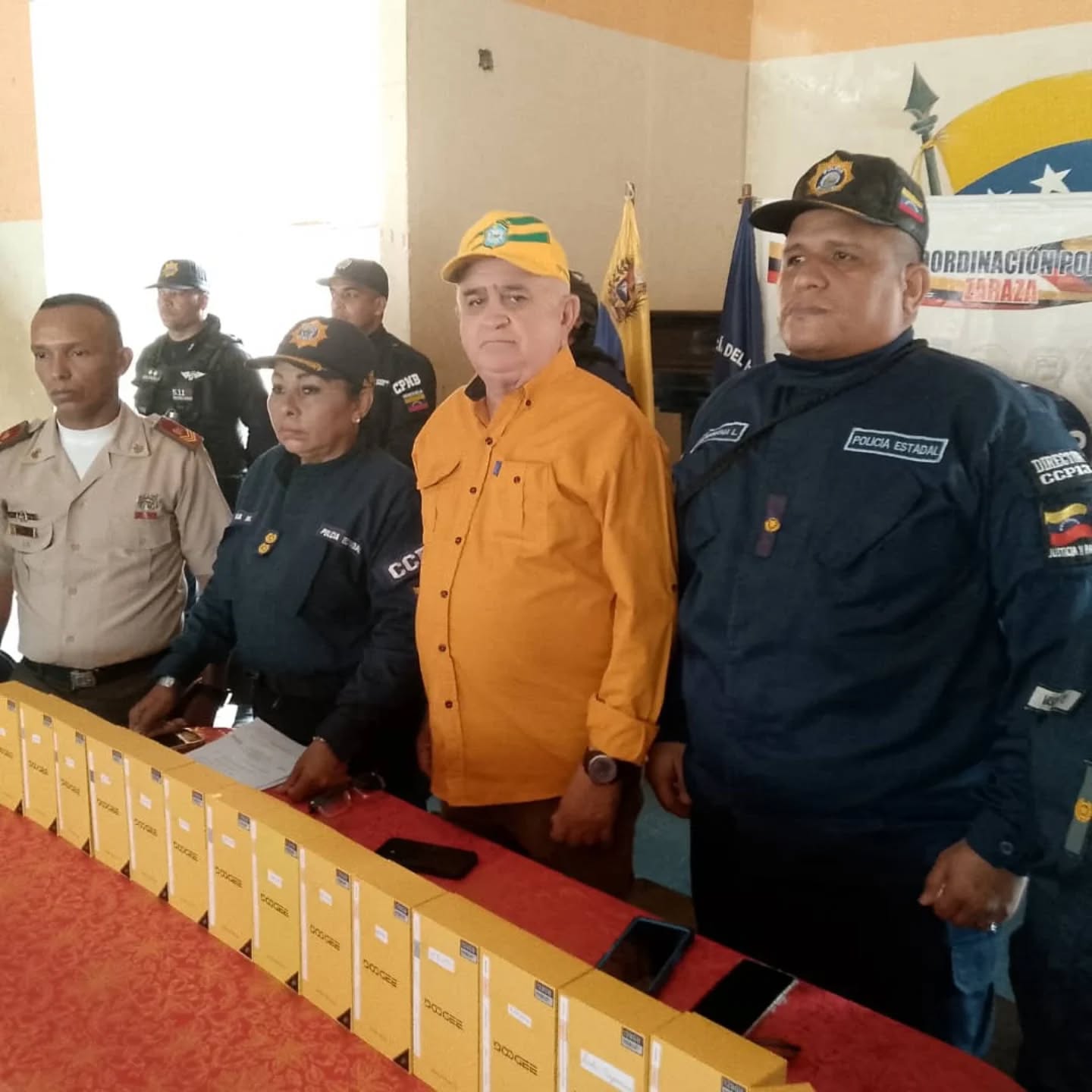 ZARAZA IMPULSA LA SEGURIDAD CIUDADANA CON ENTREGA DE EQUIPOS TECNOLÓGICOS A LOS CUADRANTES DE PAZ